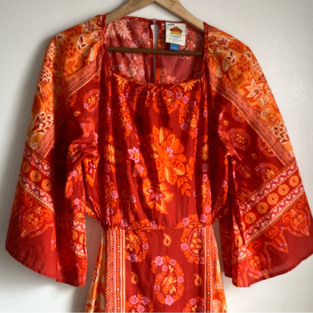 FARM RIO Combuco Cutout Maxi Dress - Picture 9 of 16